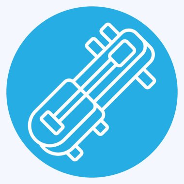 Simge Krapeu. Kamboçya sembolüyle ilgili. Mavi gözlü. Basit dizayn edilebilir. Basit resimleme