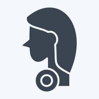 İkon yarası. Vücut Ache sembolüyle ilgili. Kabartma tarzı. Basit dizayn edilebilir. Basit resimleme