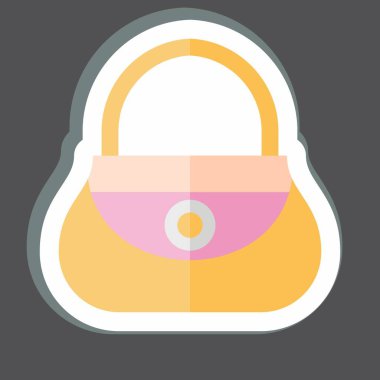 Çıkartma Çantası. Yerli halk sembolüyle ilgili. Basit dizayn edilebilir. Basit resimleme