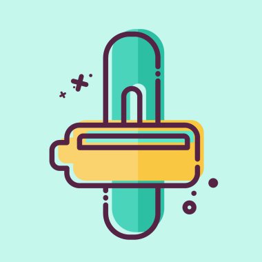 Simge Otomatik Aktarım. Otomotiv sembolü. MBE tarzı. Basit dizayn edilebilir. Basit resimleme