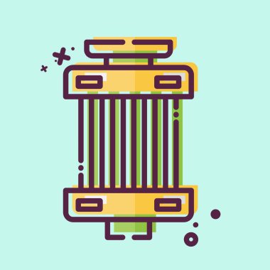 Simge Filtresi. Otomotiv sembolü. MBE tarzı. Basit dizayn edilebilir. Basit resimleme