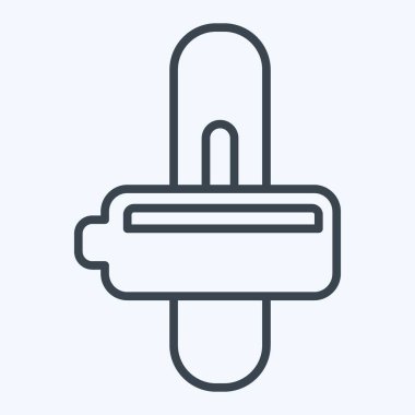 Simge Otomatik Aktarım. Otomotiv sembolü. Sıra tarzı. Basit dizayn edilebilir. Basit resimleme