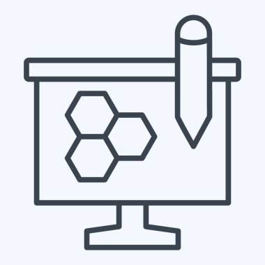 Simge Teorisi. Biyokimya sembolüyle ilgili. Sıra tarzı. Basit dizayn edilebilir. Basit resimleme