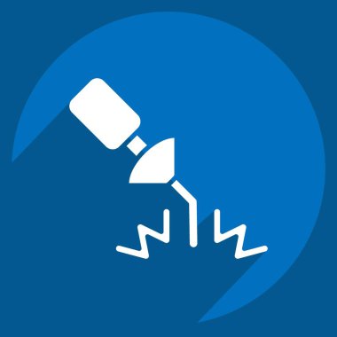 Kaynak Malzemeleri Sembolü ile ilgili Simge 2. Uzun gölge tarzı. Basit dizayn edilebilir. Basit resimleme