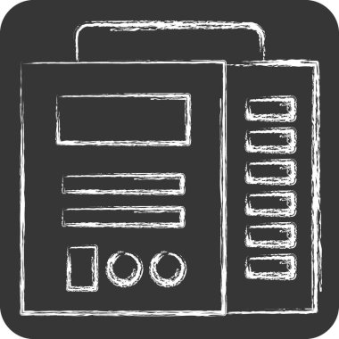 Simge Kaynak Makinesi. Kaynak aletleri sembolüyle ilgili. Tebeşir stili. Basit dizayn edilebilir. Basit resimleme