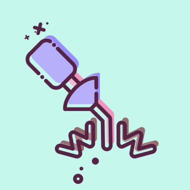 Kaynak Malzemeleri Sembolü ile ilgili Simge 2. MBE tarzı. Basit dizayn edilebilir. Basit resimleme