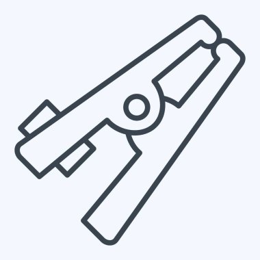 Simge Ağırlığı. Kaynak aletleri sembolüyle ilgili. Sıra tarzı. Basit dizayn edilebilir. Basit resimleme