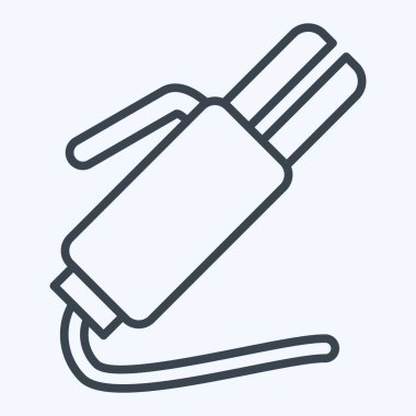 Kaynak Malzemeleri Sembolü ile ilgili Simge Elektro Holder 2. Sıra tarzı. Basit dizayn edilebilir. Basit resimleme