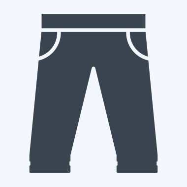 Beyzbol pantolonu. Beyzbol sembolüyle ilgili. Kabartma tarzı. Basit dizayn edilebilir. Basit resimleme