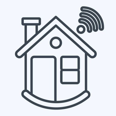 Simge Akıllı Binası. Simge Binası sembolüyle ilgili. Sıra tarzı. Basit dizayn edilebilir. Basit resimleme