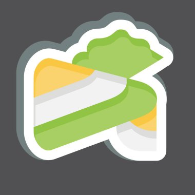 Etiket sarığı. Hindistan sembolüyle ilgili. Basit dizayn edilebilir. Basit resimleme