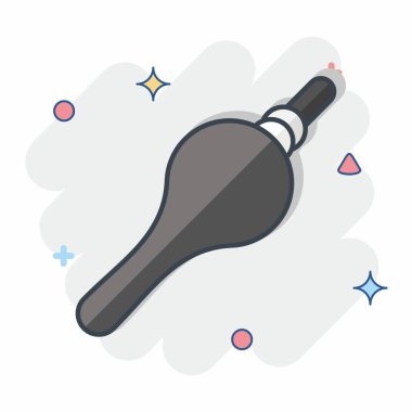 Simge Flütü. Hindistan sembolüyle ilgili. Çizgi roman. Basit dizayn edilebilir. Basit resimleme