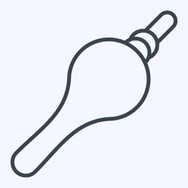 Simge Flütü. Hindistan sembolüyle ilgili. Sıra tarzı. Basit dizayn edilebilir. Basit resimleme