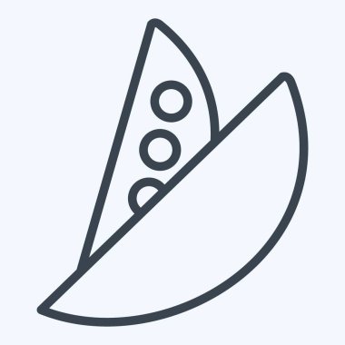 Icon Bezelyeleri. Fruit ve Sebze çizgisi tarzıyla ilgili. Basit dizayn edilebilir. Basit resimleme