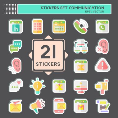 Etiket Ayarlama İletişimi. İnternet sembolüyle ilgili. Basit dizayn edilebilir. Basit resimleme