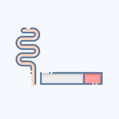 Icon Purosu. Dünya Kanseri sembolüyle ilgili. Karalama stili. Basit dizayn edilebilir. Basit resimleme