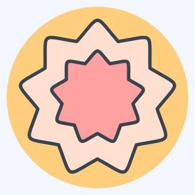 İkon kanserojen. Dünya Kanseri sembolüyle ilgili. renk arkadaşı stili. Basit dizayn edilebilir. Basit resimleme