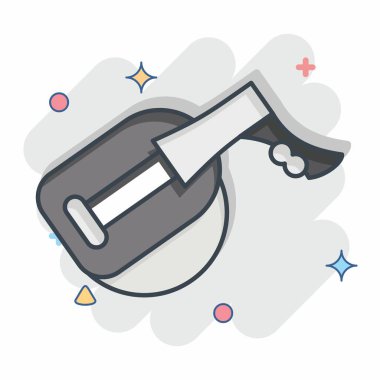 Simge Oud Sala. Türkiye sembolü ile ilgili. Çizgi roman. Basit dizayn edilebilir. Basit resimleme