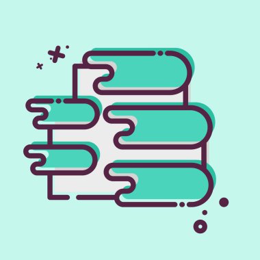 Icon Pamukkale. Türkiye sembolü ile ilgili. MBE tarzı. Basit dizayn edilebilir. Basit resimleme