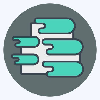 Icon Pamukkale. Türkiye sembolü ile ilgili. renk arkadaşı stili. Basit dizayn edilebilir. Basit resimleme