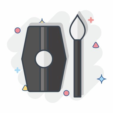 Kelt sembolüyle ilgili Simge 2. Çizgi roman. Basit dizayn edilebilir. Basit resimleme