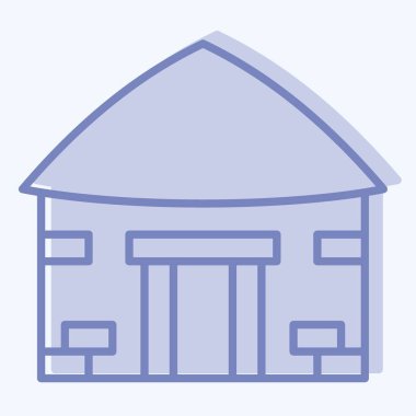 Simge Evi. Kelt sembolüyle ilgili. İki ton stili. Basit dizayn edilebilir. Basit resimleme