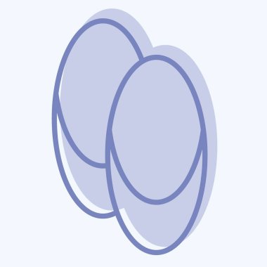 Simge Ayakkabılar. Tiyatro Gradyan sembolüyle ilgili. İki ton stili. Basit dizayn edilebilir. Basit resimleme