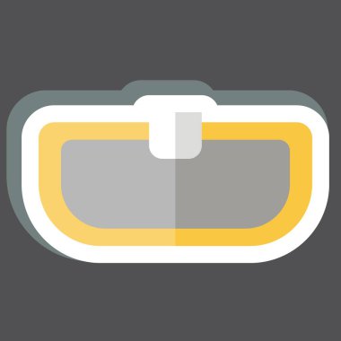 Çıkartma Izgaraları. Araba parçaları sembolüyle ilgili. Basit dizayn edilebilir. Basit resimleme