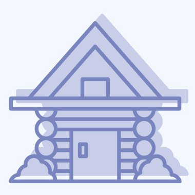 Simge Kabini. Rusya sembolüyle ilgili. İki ton stili. Basit dizayn edilebilir. Basit resimleme