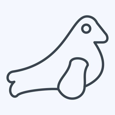 Simge Mührü. Deniz sembolüyle ilgili. Sıra tarzı. Basit dizayn edilebilir. Basit resimleme