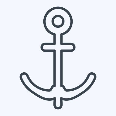 Simge Sunucusu. Deniz sembolüyle ilgili. Sıra tarzı. Basit dizayn edilebilir. Basit resimleme