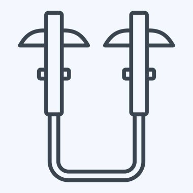 Simge Kama. Ninja sembolüyle ilgili. Sıra tarzı. Basit dizayn edilebilir. Basit resimleme