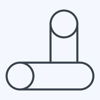 Simge Kerestesi. Marangozluk sembolüyle ilgili. Sıra tarzı. Basit dizayn edilebilir. Basit resimleme