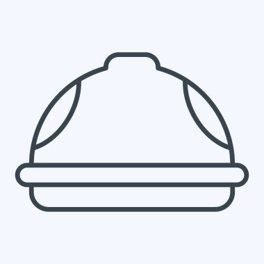 Simge Miğferi. Marangozluk sembolüyle ilgili. Sıra tarzı. Basit dizayn edilebilir. Basit resimleme