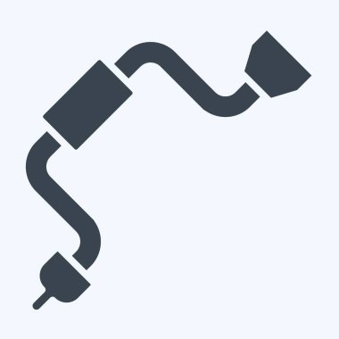 Simge El Matkabı. Marangozluk sembolüyle ilgili. Kabartma tarzı. Basit dizayn edilebilir. Basit resimleme