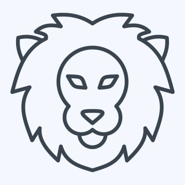 Simge Leo. Burç sembolüyle ilgili. Sıra tarzı. Basit dizayn edilebilir. Basit resimleme