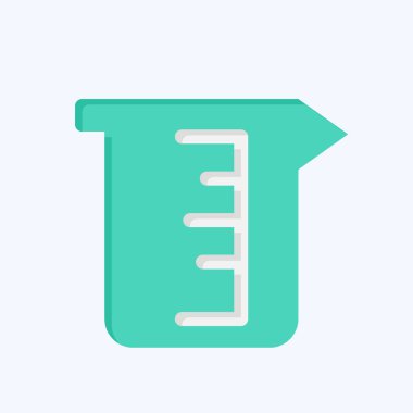 Simge taşıyıcısı. Çamaşır sembolüyle ilgili. Düz stil. Basit dizayn edilebilir. Basit resimleme