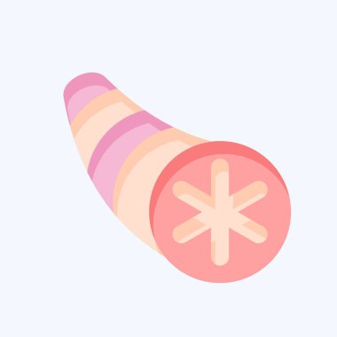 Simge Normal Bronkus. Solunum Terapisi sembolüyle ilgili. Düz stil. Basit dizayn edilebilir. Basit resimleme