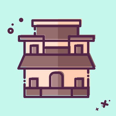 Simge Alhambra. İspanya sembolüyle ilgili. MBE tarzı. Basit dizayn edilebilir. Basit resimleme