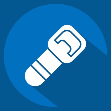 Simge Açacağı. İrlanda sembolüyle ilgili. Uzun gölge tarzı. Basit dizayn edilebilir. Basit resimleme