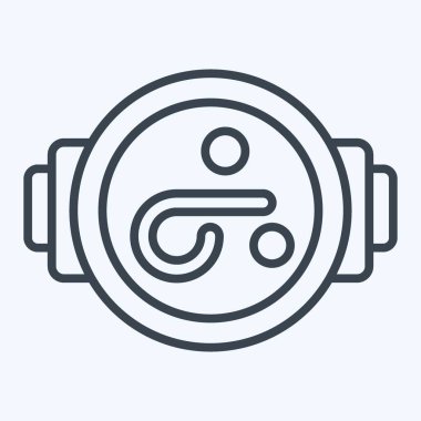 İkon deniz ürünleri pastası. İspanya sembolüyle ilgili. Sıra tarzı. Basit dizayn edilebilir. Basit resimleme