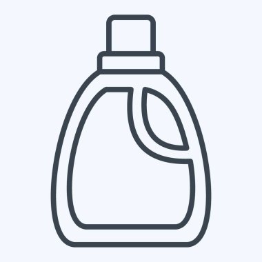 Simge Plastik. Plastik Kirlilik sembolüyle ilgili. Sıra tarzı. Basit dizayn edilebilir. Basit resimleme