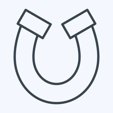 Simge At Nalı. İrlanda sembolüyle ilgili. Sıra tarzı. Basit dizayn edilebilir. Basit resimleme