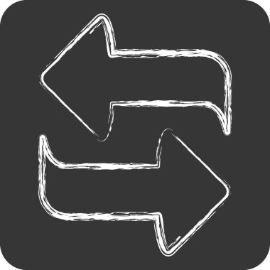 Simge Tekrarla. Podcast sembolüyle ilgili. Tebeşir stili. Basit dizayn edilebilir. Basit resimleme