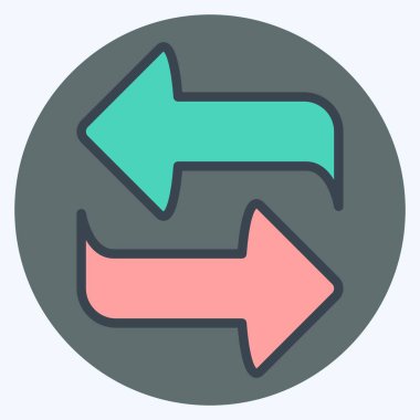 Simge Tekrarla. Podcast sembolüyle ilgili. renk arkadaşı stili. Basit dizayn edilebilir. Basit resimleme