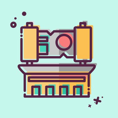 Simge Parşömeni. Ortaçağ sembolüyle ilgili. MBE tarzı. Basit dizayn edilebilir. Basit resimleme