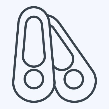 Simge Ayakkabılar. Shoemaker sembolüyle ilgili. Sıra tarzı. Basit dizayn edilebilir. Basit resimleme