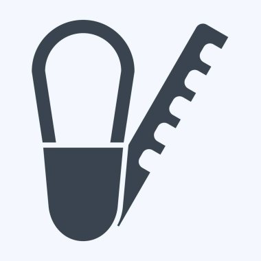 Simge tabanları. Shoemaker sembolüyle ilgili. Kabartma tarzı. Basit dizayn edilebilir. Basit resimleme