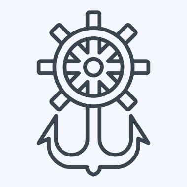 Simge dümeni. Hipster sembolüyle ilgili. Sıra tarzı. Basit dizayn edilebilir. Basit resimleme