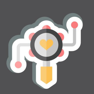 Etiket Ratlle. Anaokulu sembolüyle ilgili. Basit dizayn edilebilir. Basit resimleme